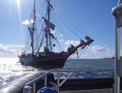 Teboekstelling schip beschermt eigendom - okt 2012